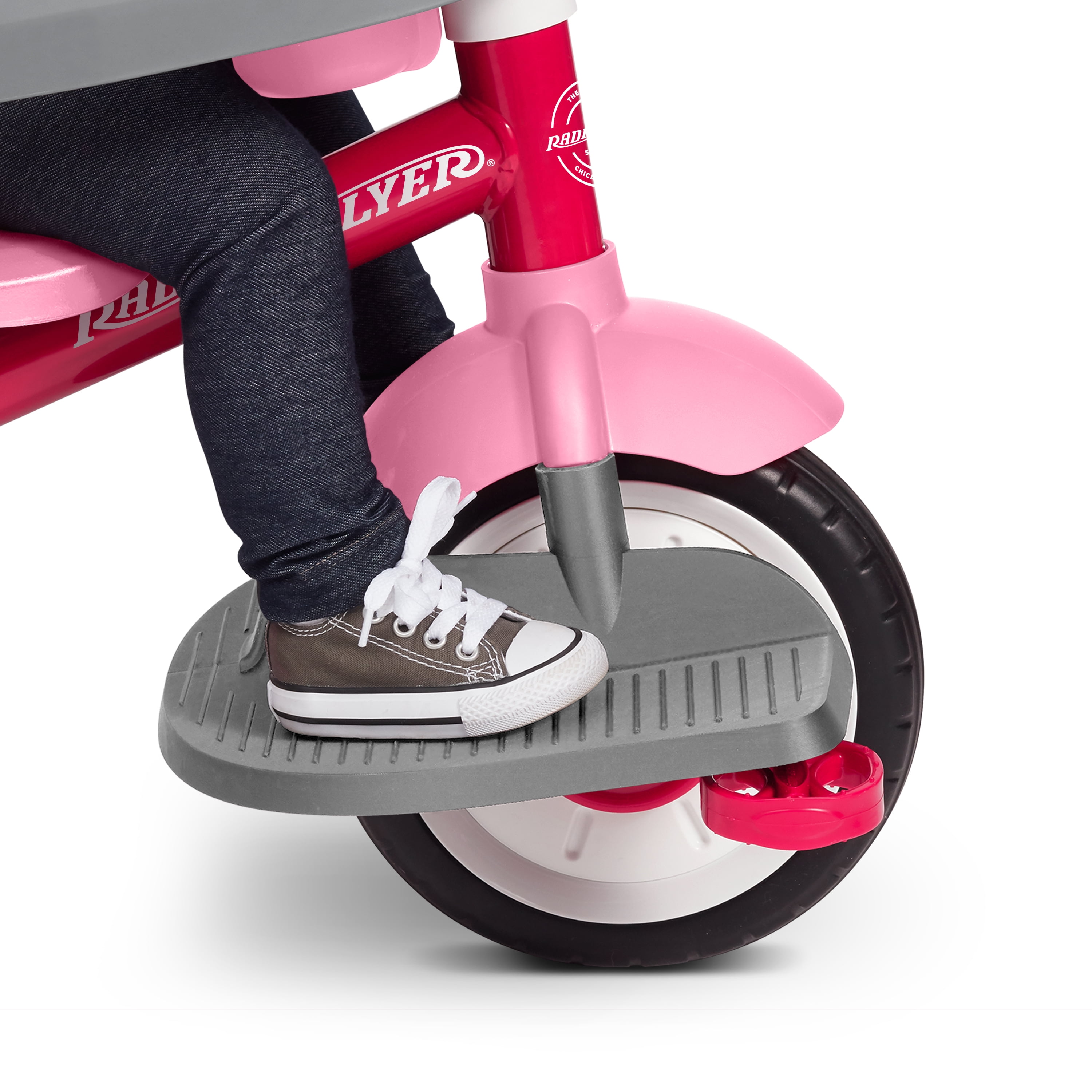 Radio Flyer 4-in-1 Activity Stroll 'N Trike with Interactive Tray, Kids 1 to 5 Years