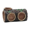 thumbnail image 4 of Reptile Log Hideaway Tronco Simulado Resina Accesorios de Terrario Cueva Decorativa Multifuncional para reptiles adecuado para ambientes de acuario, 4 of 8