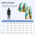 thumbnail image 4 of Sikiie African Women Mens Pajama Set, Soft Warm Long Sleeve Sleepwear, Cozy Button-Down Pjs for Men-, 4 of 7