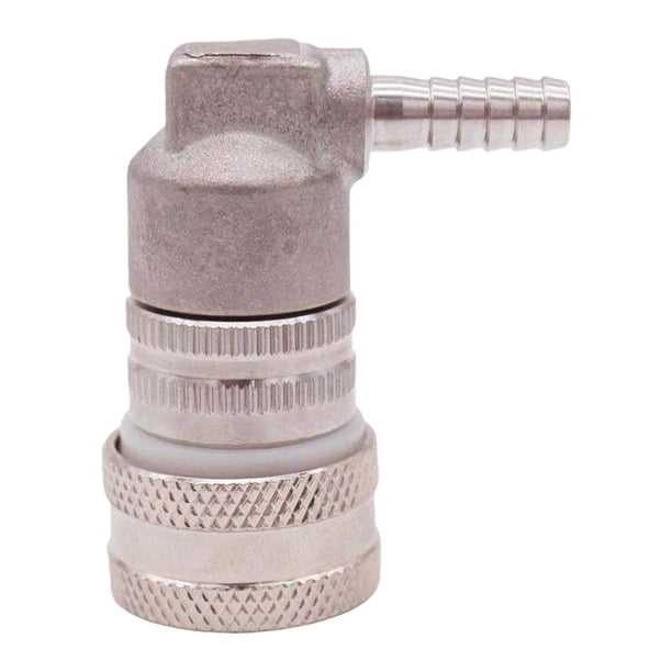 Conector rápido para barriles, fabricado en acero inoxidable, para reparar barriles Corny, para Barb de gas