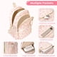 thumbnail image 4 of Mochila JingyuKJ Coquette Bow de nylon rosa para niños, 4 of 6