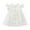 Z-White634, variant on SonxaHe Dress for Newborn Girl Daisy Prints Ruffle Sleeve Mesh Dress Children Cute Summer Outdoor Princess Dresses White,Size 0-3 M