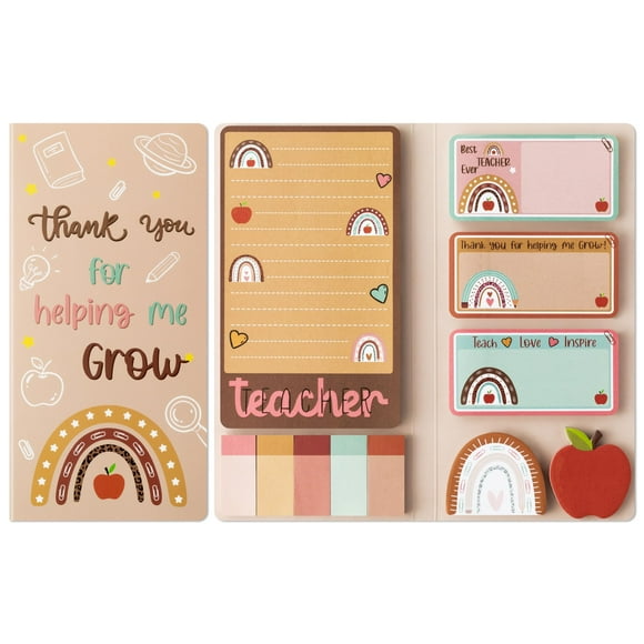 Set de notas adhesivas Xqumoi con temática bohemio para profesores, 550 hojas