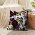 thumbnail image 4 of LALILO Throw Pillow Covers Colorful Butterfly With Watercolor Cushion Cover 18" x 18", 2 Pack, 4 of 6