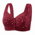 thumbnail image 5 of Daisy Bras for Women No Underwire Front Closure Comfort Senior Wireless Snap Closing Bra, 5 of 8