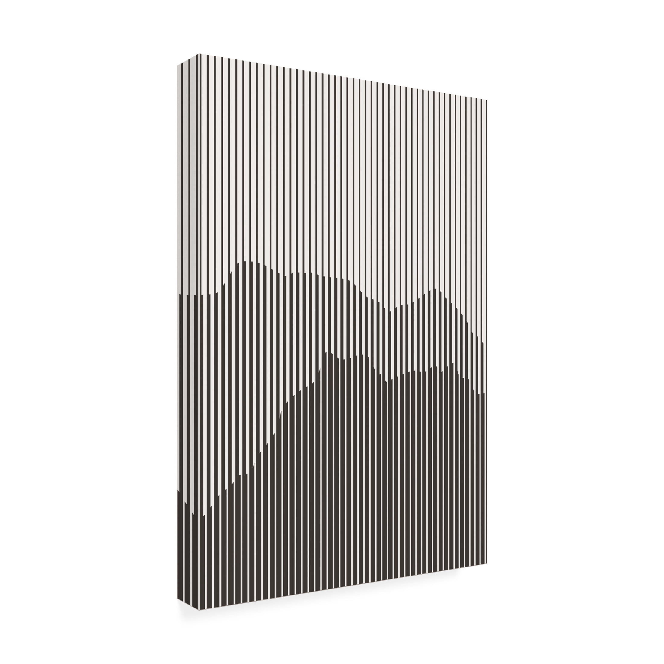 Trademark Fine Art jay stanley Dark Mountains Series 2 Canvas Wall Art