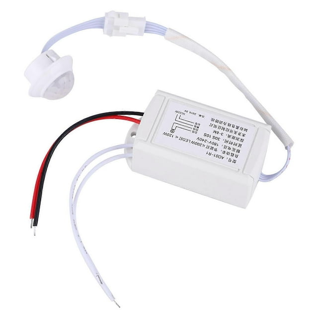 Infrared Motion Sensor Switch for LED Bulb 180V-240V
