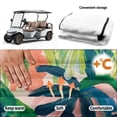 thumbnail image 6 of Uourmeti Palm Tree Golf Cart Seat Covers Front Pockets, Fit for Club Car Old Ds Golf Cart Summer Suitable for Club Car DS Precedent EZGO, 6 of 8