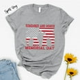 thumbnail image 3 of Memorial Day Shirt, Remember and Honor Memorial Day T-Shirt, American Soldiers Tee, Memorial Freedom Dad T Shirt, Labor Day Tshirt Gift, 3 of 4