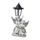 thumbnail image 3 of Estatua de jardín con luces solares, lámpara de estatuilla para exteriores, paisaje, decoración decorativa, adorno de resina de Ángel para el Patio, 3 of 8