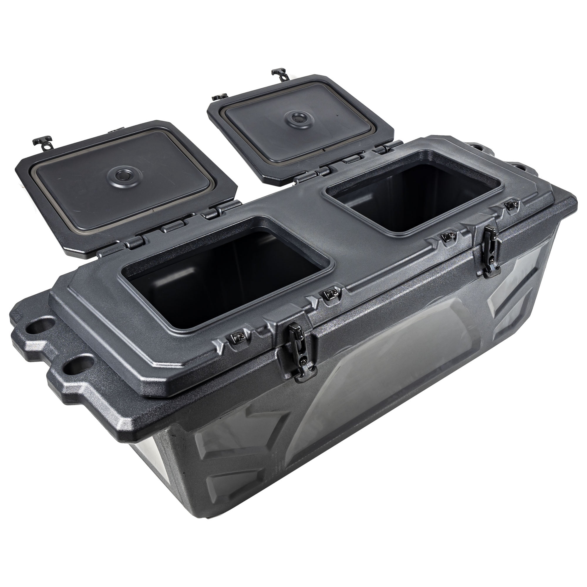 Polaris 2881527 Lock & Ride Black Plastic Rear Cargo Box General