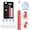 Orange, variant on Marlincare Sonic Electric Toothbrush for Adults , Rechargeable Toothbrush,180-Day Battery Life, Blue