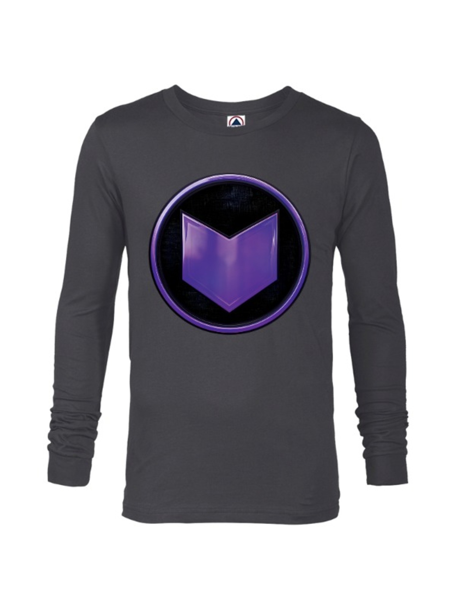 Marvel Hawkeye Purple Arrow Logo - Long 