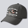 thumbnail image 2 of UngA America 250th Anniversary Hat Adjustable 1776-2026 Embroidery Baseball Cap for Men Women,One Size, 2 of 4