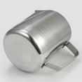 thumbnail image 3 of BLEEUS 600ml Milk Frothing Jug Stainless Steel With Scale Milk Pitcher For Kitchen Cafe Kitchen Daily Supplies (Steel Stamp Scale), 3 of 10