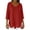 Red, variant on uublik Womens Tops Cute Dressy Casual Clothing Split Hem Long Sleeve Shirts Tunic Tops for Fall Winter Daily Wear