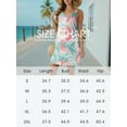 thumbnail image 6 of Cueply Summer Dresses for Women Beach Sundresses Swimsuit Coverup Mini Dress with Pockets, 6 of 6