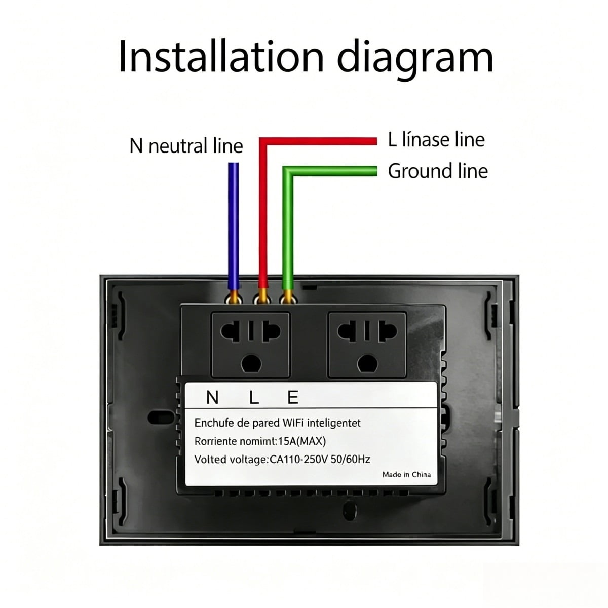 Melery Smart AU Wall Outlet Zigbee Power Monitoring Touch Sensor Switch Wireless Remote Works with Smart Assistants