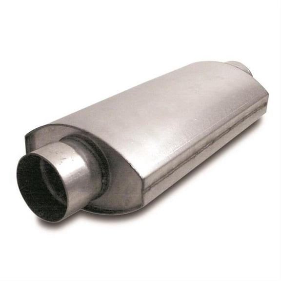 Dynatech® 776-14352 Oval Split Flow Mufflers, 3-1/2"