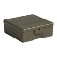 thumbnail image 3 of Caja de almacenamiento Zulema apilable resistente al agua con tapa Verde pequeño, 3 of 8
