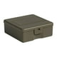 thumbnail image 3 of Caja de almacenamiento Zulema apilable resistente al agua con tapa Verde pequeño, 3 of 8
