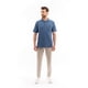 thumbnail image 3 of Manchester Playera Tipo Polo Lisa Poliéster y Algodón azul acero L Manchester Tank 1439Y, 3 of 5