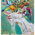thumbnail image 2 of St Hilaire, Elizabeth 26x27 Gold Ornate Wood Framed with Double Matting Museum Art Print Titled - Billiegoat, 2 of 4