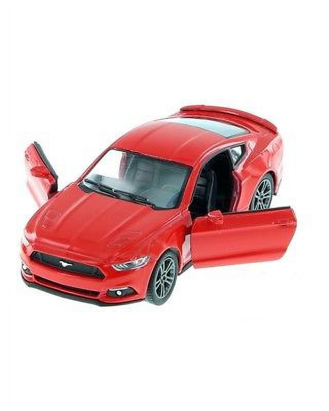 4 PC Set : New 5" Kinsmart 2015 Ford Mustang GT Diecast Model Toy Car 1:38