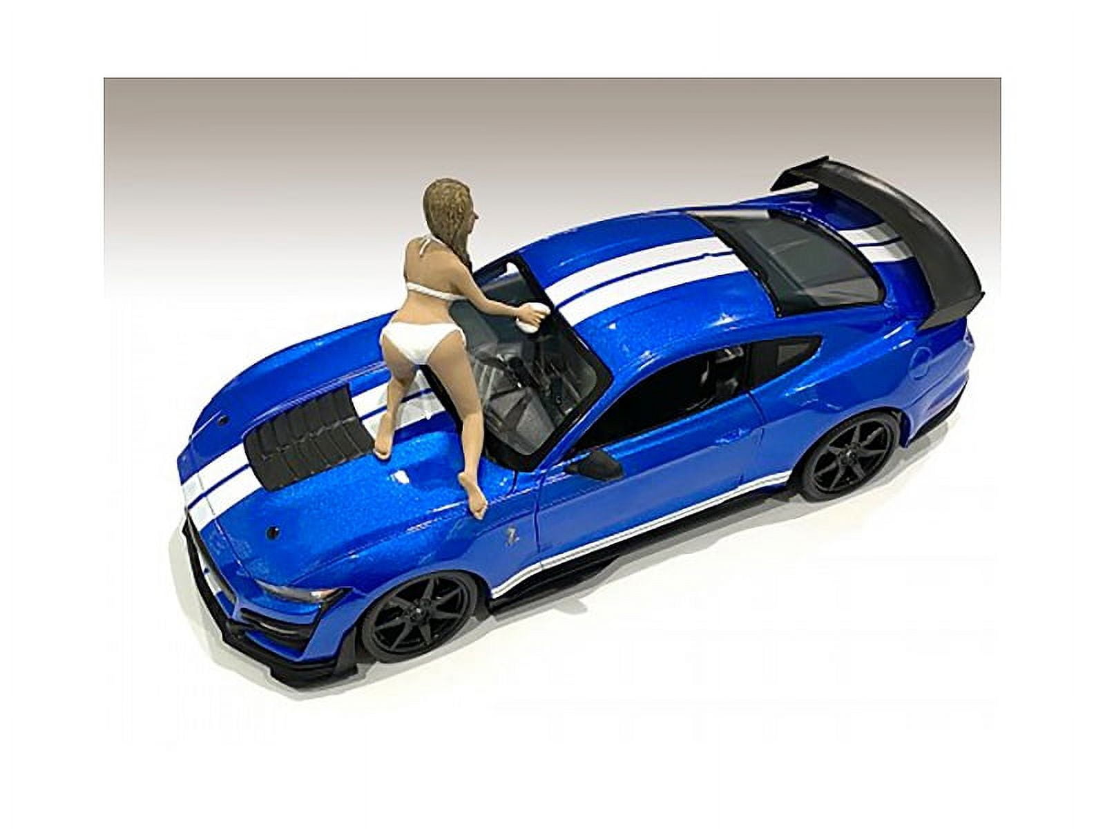 Jenny Bikini Car Wash Girl Figurine for 1/18 Scale Models by