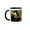 Black/White, variant on 3drose, Crested Caracara Bird, Pantanal, Brazil - Sa04 Jmc0007 - Joe and Mary Ann Mcdonald, 11oz Two-tone Black Mug
