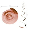 thumbnail image 2 of Uxcell 18 Pcs Rose Gold Party Hanging Single Strip Hanging Decorations for Birthday Party with Hang Tag String,Hook, 2 of 6