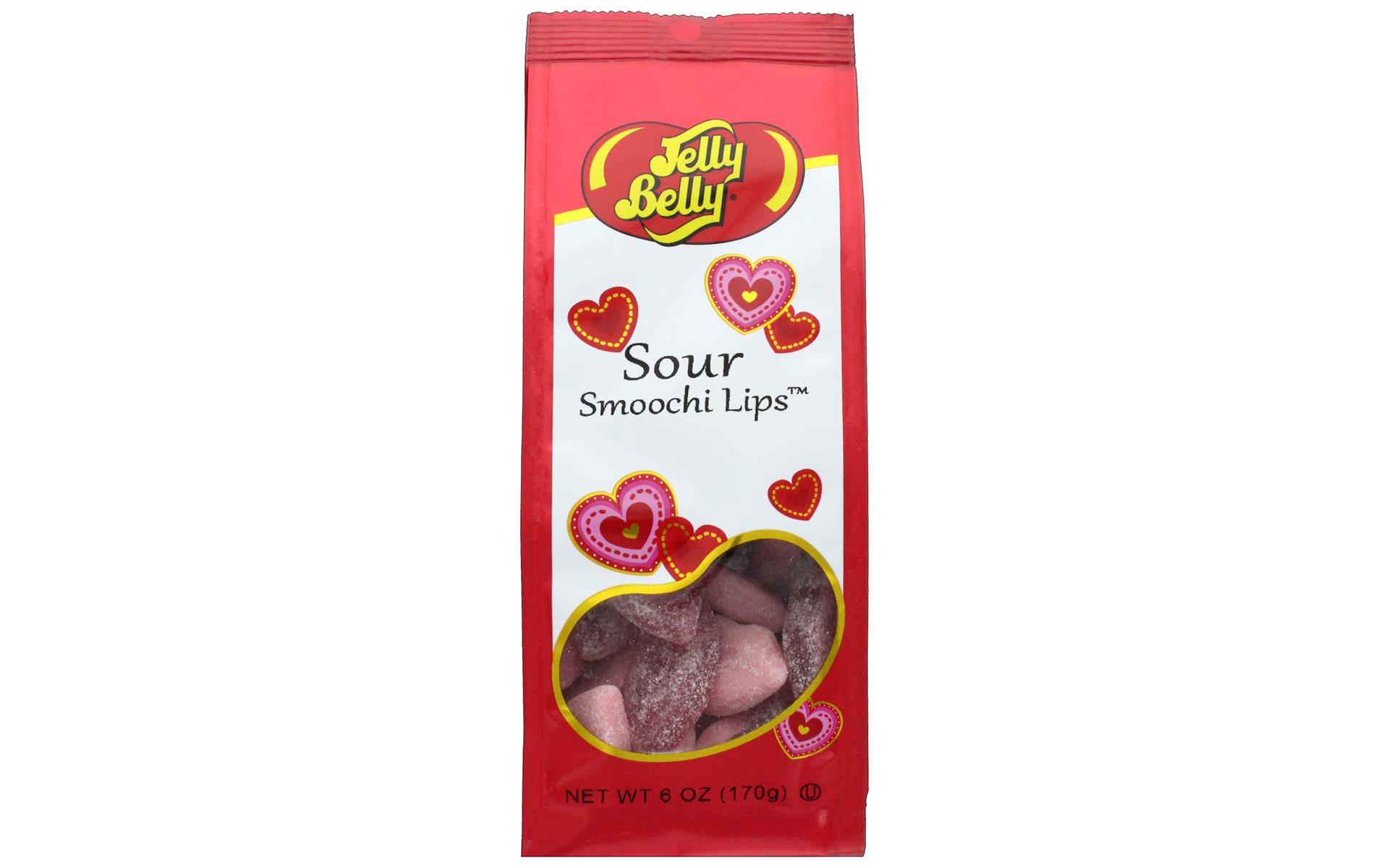Jelly Belly Confections 6oz Sour Smoochi Lips