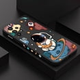 thumbnail image 2 of Funda De Teléfono De Astronautas De Luna Para Samsung Galaxy A54 A34 A24 A14 A04 A04S A04E 4G 5G Silicona Líquida Con Patrón Lateral, 2 of 4