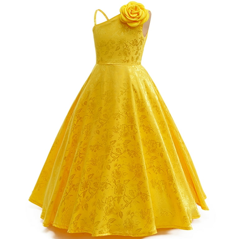 yellow dress for women birthday Birthday Girl Yellow Mini Party Dress - US 2