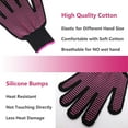thumbnail image 5 of MR.R Heat Resistant Gloves with Silicone Bumps,2 Pieces Professional Heat Proof Glove Mitts for Hair Styling Curling Iron Flat Iron and Curling Wand Hot-Air Brushes,Universal Fit Size, 5 of 5