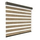 thumbnail image 2 of DecoKing Persiana para Ventana Sheer Elegance Wood Desing Enrollable Horizontal 120cm ancho x 180cm alto Khaky, 2 of 4