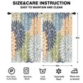 thumbnail image 2 of Blackout Kids Curtains,Boho Bohemia Pioneer Flower Art Childrens Insulated Curtains Set Of 2,Bedroom Essentials,Toddler Room Decor 52"x84"(132x213cm), 2 of 3