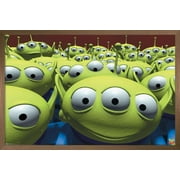 Disney Pixar Toy Story - Aliens Wall Poster, 22.375" x 34", Framed