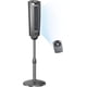 thumbnail image 1 of Ventilador De Pedestal Oscilante Lasko De 52” Con Altura Ajustable / 3 Velocidades/Temporizador/Control Remoto/Ahorra Espacio (Plata y Gris) 2535 (Reacondicionado), 1 of 5