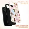 thumbnail image 4 of Pink Curious Monkey with Christian Christmas Phone Case, Bible Verse iPhone Cover, God Is Bigger Than Your Pain Faith Inspired Case for iPhone 16 15 14 13 12 11 Pro Max Plus Mini, 4 of 6