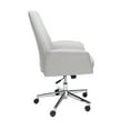 thumbnail image 5 of OFM Modern Fabric Upholstered Swivel Office Chair, Cushioned Arm Chair, in Gray (733-F-GRY), 5 of 17