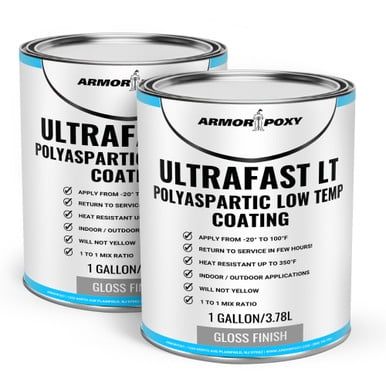 Armorpoxy INC UltraFast-LT - Polyaspartic- Low Temp Coating - 2 Gal