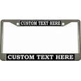 thumbnail image 3 of Pitbull Mom with Paw Print Style Heavy Duty Metal License Plate Frame/Car Accessories Car Tag Holder Cover, 3 of 4
