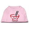 Miso Cute Screen Print Shirts Pink XXL (18)
