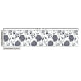 thumbnail image 3 of Snail Fabric by the Yard Upholstery, Vintage Weathered Illustrated Natural Various Flowers Leaves and Mollusks, Decorative Fabric for DIY and Home Accents, White and Dark Indigo by Ambesonne, 3 of 5