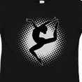 thumbnail image 4 of Inktastic Ballet Dancer Silhouette Ballerina Girls Toddler T-Shirt, 4 of 5