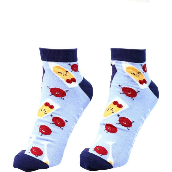 Pavilion Gift Company - Prosecco - Cotton Blend Ankle Socks