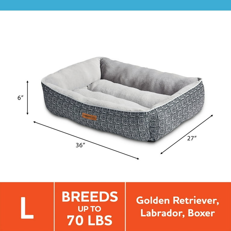 Vibrant life outlet dog bed walmart