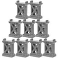 thumbnail image 3 of 9pcs Wood Train Track Bridge Support Replacement Train Track Support Riser, 3 of 4