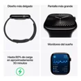 thumbnail image 3 of Apple Watch Series 10 GPS + Cellular • Caja de aluminio negro azabache de 46 mm • Correa deportiva negra - S/M - Distribuidor Autorizado, 3 of 8